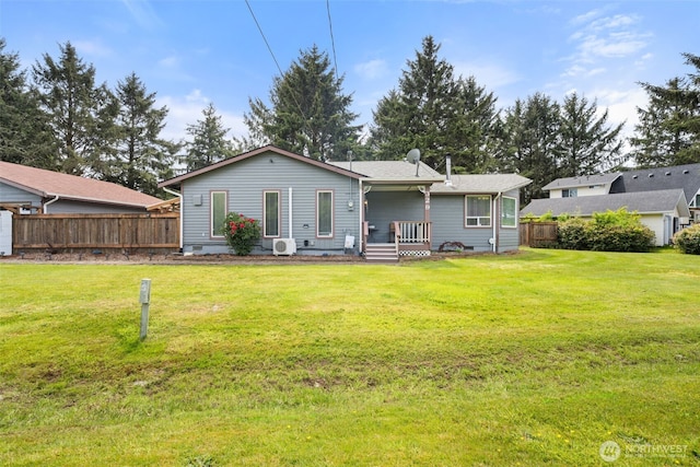 view of back of property