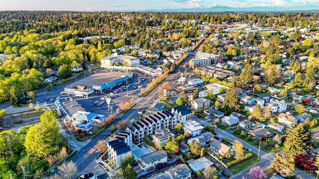 9752A Holman Rd NW, Seattle, WA 98117 - aerial view of property's location with a forest