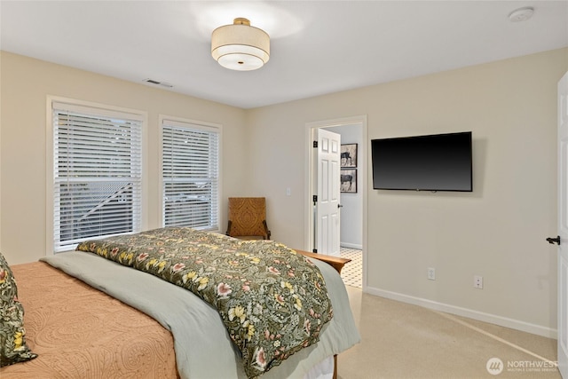 60 Spruce Ln, Ronald, WA 98940 - bedroom with baseboards and light colored carpet