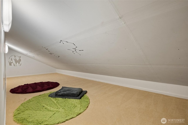 60 Spruce Ln, Ronald, WA 98940 - additional living space with carpet flooring and vaulted ceiling