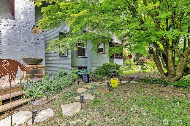view of yard