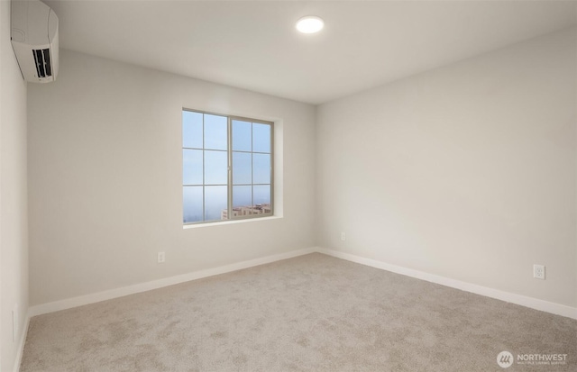 26539 NE 143rd Cir Unit E, Duvall, WA 98019 - carpeted empty room featuring a wall unit AC and baseboards