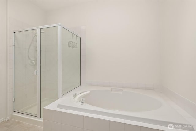 5007 70th Avenue Ct W Unit 7A, University Place, WA 98467 - bathroom with a shower stall and a garden tub