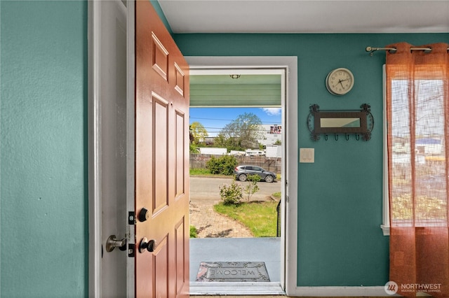 view of entryway