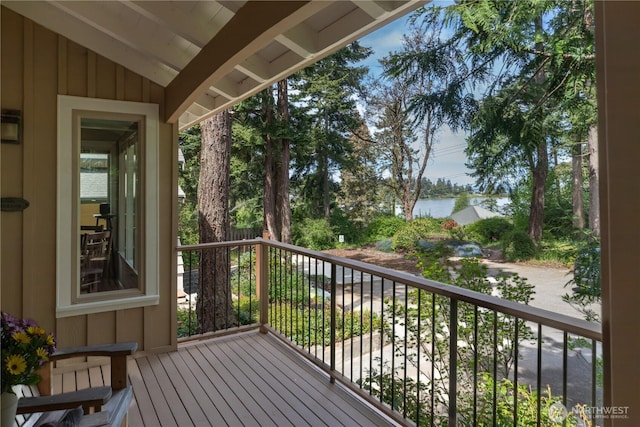 1503 Z St, Port Townsend, WA 98368 - wooden deck featuring a water view