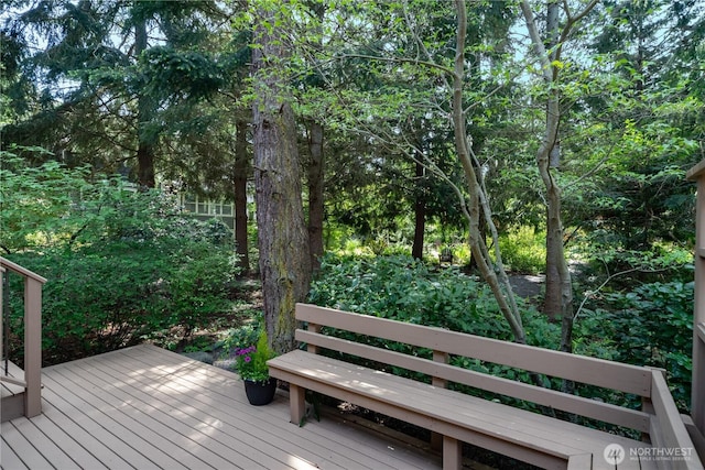 1503 Z St, Port Townsend, WA 98368 - view of wooden terrace