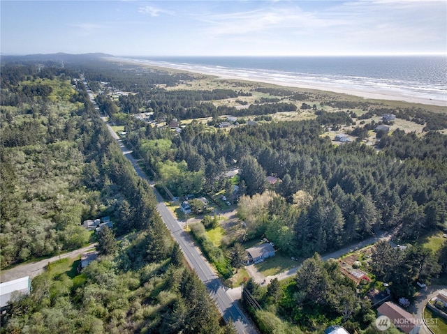 1510 144th Ln, Long Beach, WA 98631 - aerial view of property's location with a forest and a large body of water
