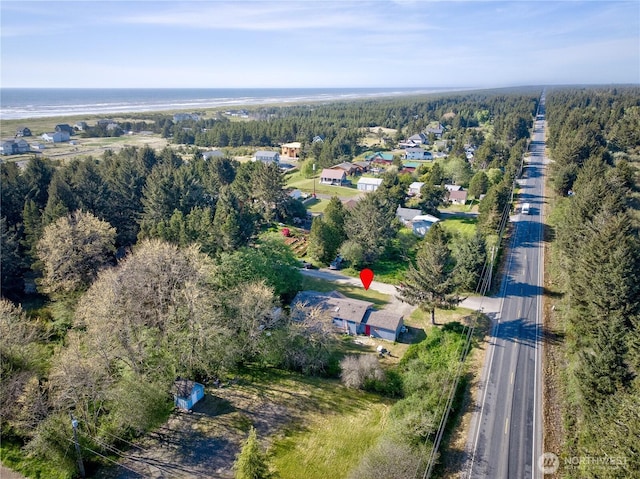 1510 144th Ln, Long Beach, WA 98631 - aerial view of property and surrounding area featuring a forest