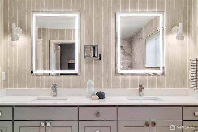 10419 41st Ave SW Unit A, Seattle, WA 98146 - full bath featuring double vanity