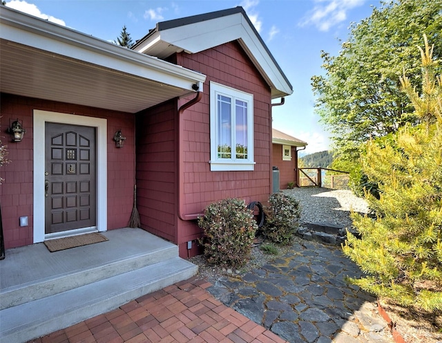8820 E State Route 106, Union, WA 98592 - view of doorway to property