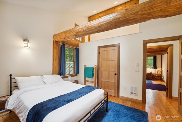 1465 Magnolia Ln, Camano Island, WA 98282 - bedroom featuring light wood-style floors, recessed lighting, and baseboards