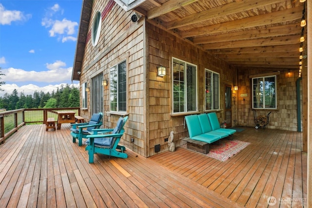 1465 Magnolia Ln, Camano Island, WA 98282 - view of deck