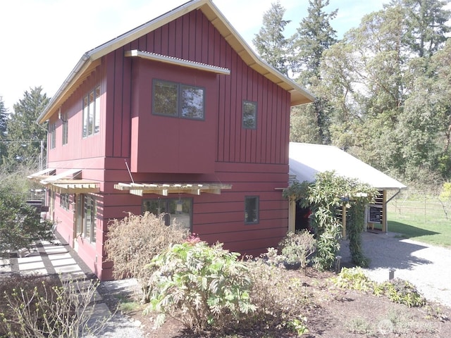 11191 Valley Heights Cir NE, Bainbridge Island, WA 98110 - view of property exterior featuring board and batten siding