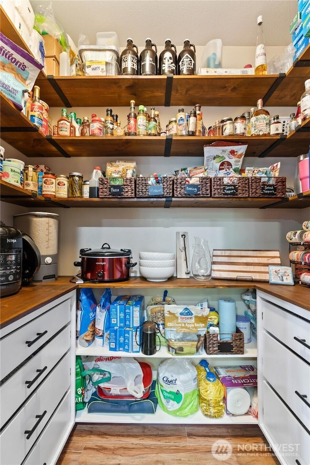 view of pantry