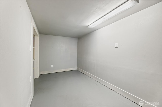 256 S C St, Buckley, WA 98321 - below grade area featuring baseboards