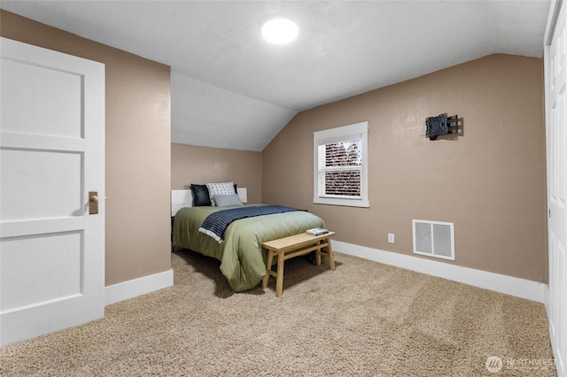 256 S C St, Buckley, WA 98321 - carpeted bedroom with vaulted ceiling and baseboards