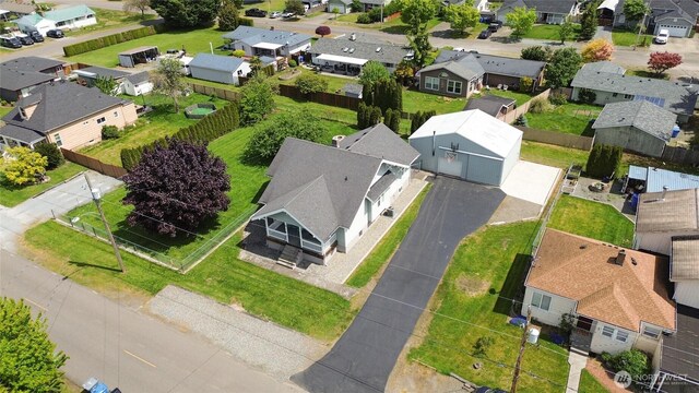 256 S C St, Buckley, WA 98321 - aerial view of residential area