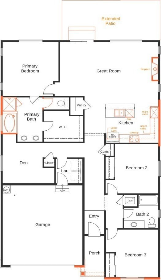floor plan / room layout