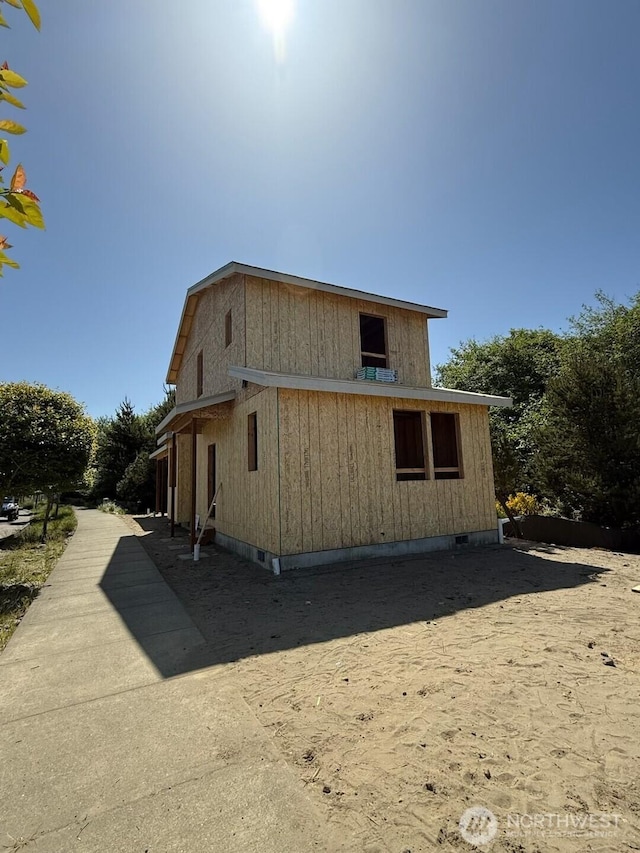 265 Oyhut Bay Blvd SW, Ocean Shores, WA 98569 - view of property exterior featuring crawl space