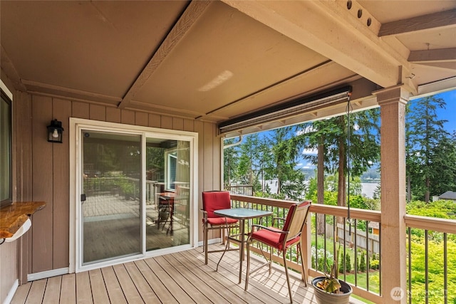 104 Point Fosdick Cir NW, Gig Harbor, WA 98335 - view of wooden terrace