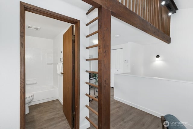 1115 207th Pl NE, Sammamish, WA 98074 - hallway featuring wood finished floors