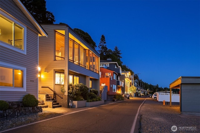 3316 SW 172nd St, Burien, WA 98166 - view of asphalt street with a residential view