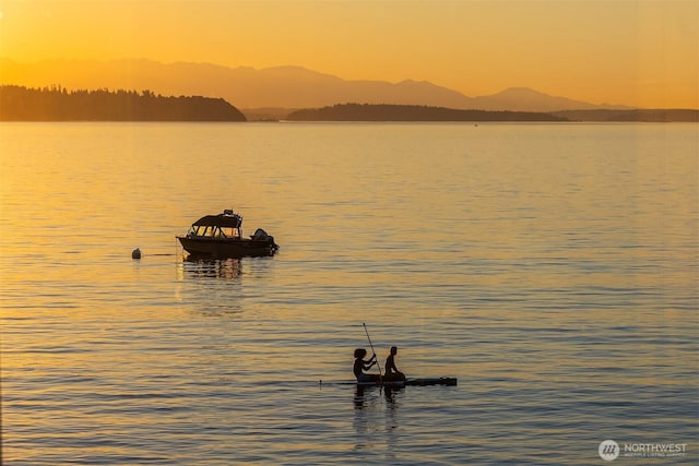 3316 SW 172nd St, Burien, WA 98166 - water view featuring a mountainous background