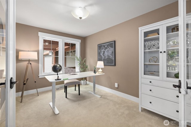 12331 3rd Ave NE, Marysville, WA 98271 - office area with light carpet and baseboards