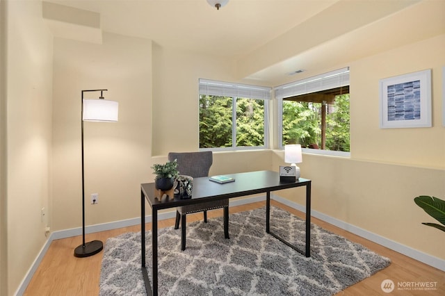 12331 3rd Ave NE, Marysville, WA 98271 - office with wood finished floors and baseboards