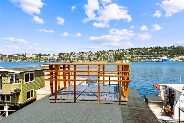 2040 Westlake Ave N Unit 17, Seattle, WA 98109 - dock area featuring a water view