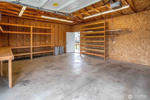 116 E 4th St, Centralia, WA 98531 - garage featuring a garage door opener
