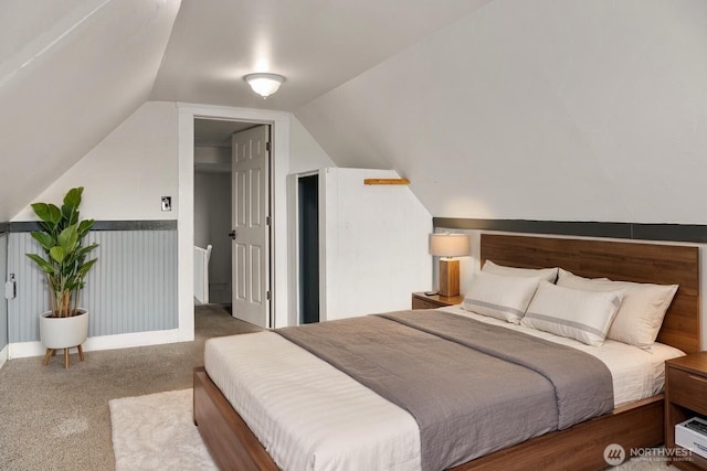 1118 W Wishkah St, Aberdeen, WA 98520 - carpeted bedroom with lofted ceiling