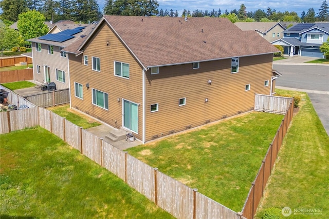 18410 20th Avenue Ct E, Spanaway, WA 98387 - view of side of property featuring a residential view and roof with shingles