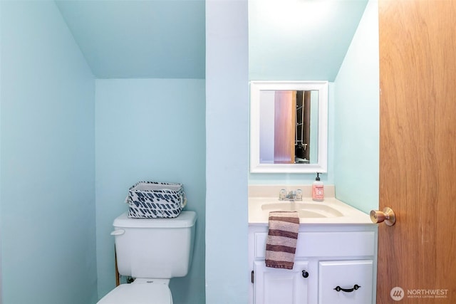 100 Aspen Ln, Packwood, WA 98361 - half bath featuring vanity and toilet