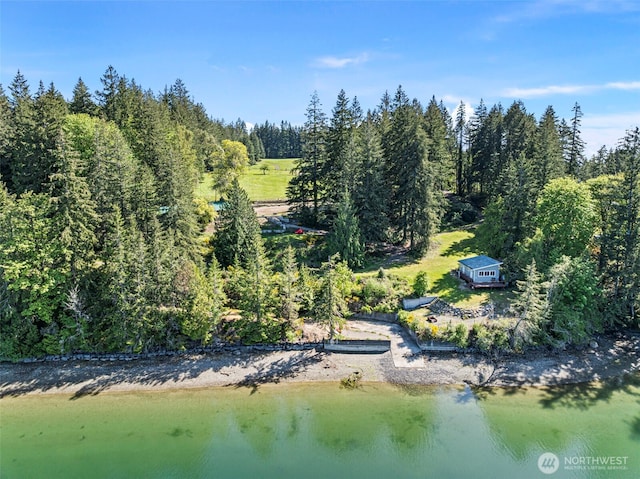 18617 S Vaughn Rd NW, Vaughn, WA 98394 - view from above of property featuring a heavily wooded area