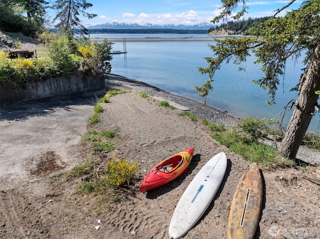 18617 S Vaughn Rd NW, Vaughn, WA 98394 - water view with a boat ramp and a dock