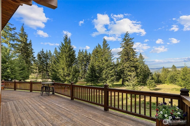 1101 Emerick Rd, Cle Elum, WA 98922 - view of wooden terrace