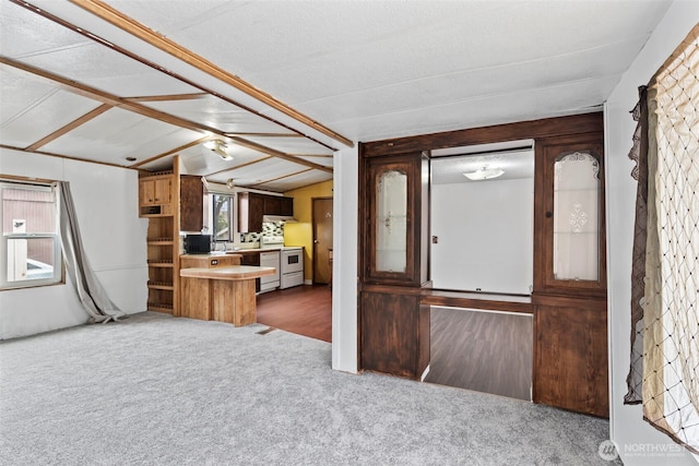 15016 W Thorne Ln SW Unit 7, Lakewood, WA 98498 - carpeted foyer entrance featuring vaulted ceiling