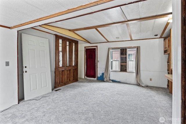 15016 W Thorne Ln SW Unit 7, Lakewood, WA 98498 - entryway featuring vaulted ceiling and carpet
