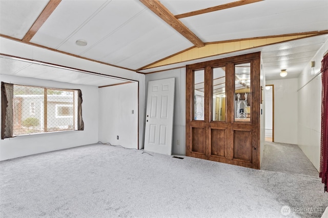 15016 W Thorne Ln SW Unit 7, Lakewood, WA 98498 - carpeted entryway featuring vaulted ceiling