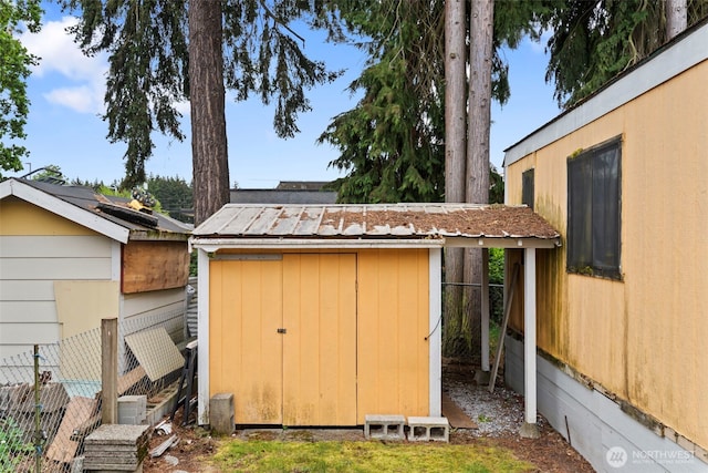 15016 W Thorne Ln SW Unit 7, Lakewood, WA 98498 - view of shed featuring fence