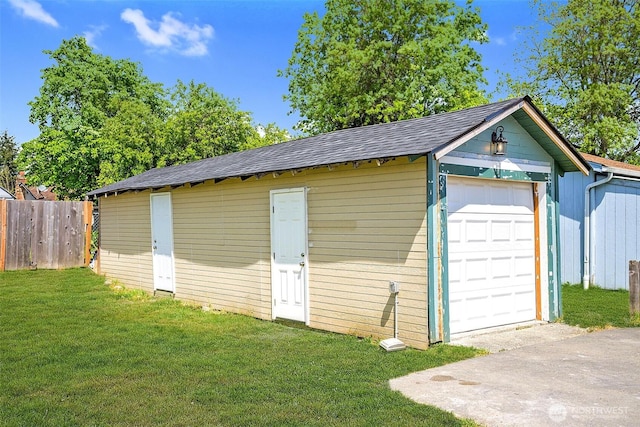 1319 E 56th St, Tacoma, WA 98404 - view of detached garage