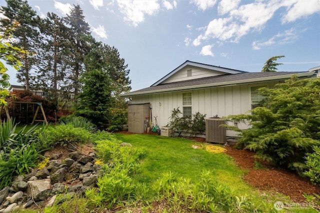 5418 Nootka Loop, Blaine, WA 98230 - view of home's exterior featuring central AC unit