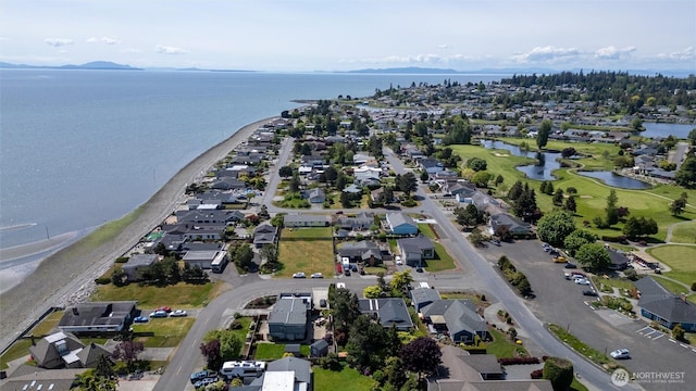 5418 Nootka Loop, Blaine, WA 98230 - aerial view of property's location featuring a nearby body of water and nearby suburban area
