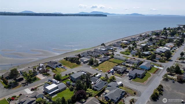 5418 Nootka Loop, Blaine, WA 98230 - view of property location featuring a water and mountain view and nearby suburban area