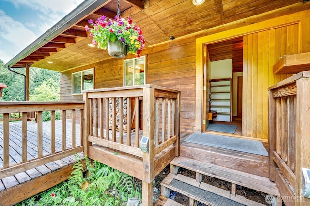37611 Hansville Rd NE, Hansville, WA 98340 - view of deck