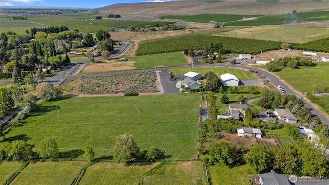 20501 Delta Rd NW, Soap Lake, WA 98851 - view of property location with rural landscape and large plots for crops