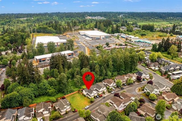 18808 19th Dr SE, Bothell, WA 98012 - aerial perspective of suburban area featuring a forest