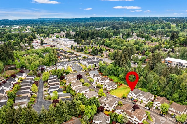 18808 19th Dr SE, Bothell, WA 98012 - aerial view of residential area with a forest