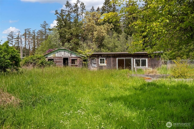 660 Schwartz Rd, Nordland, WA 98358 - back of property featuring an outbuilding